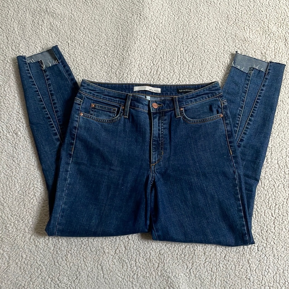 Ella Moss High-Rise Skinny Ankle Jeans Sz27 (Anthropologie)